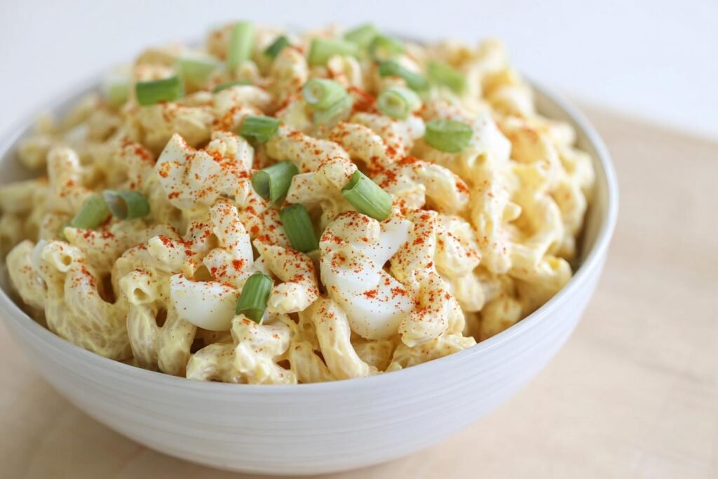 Deviled Egg Pasta Salad
