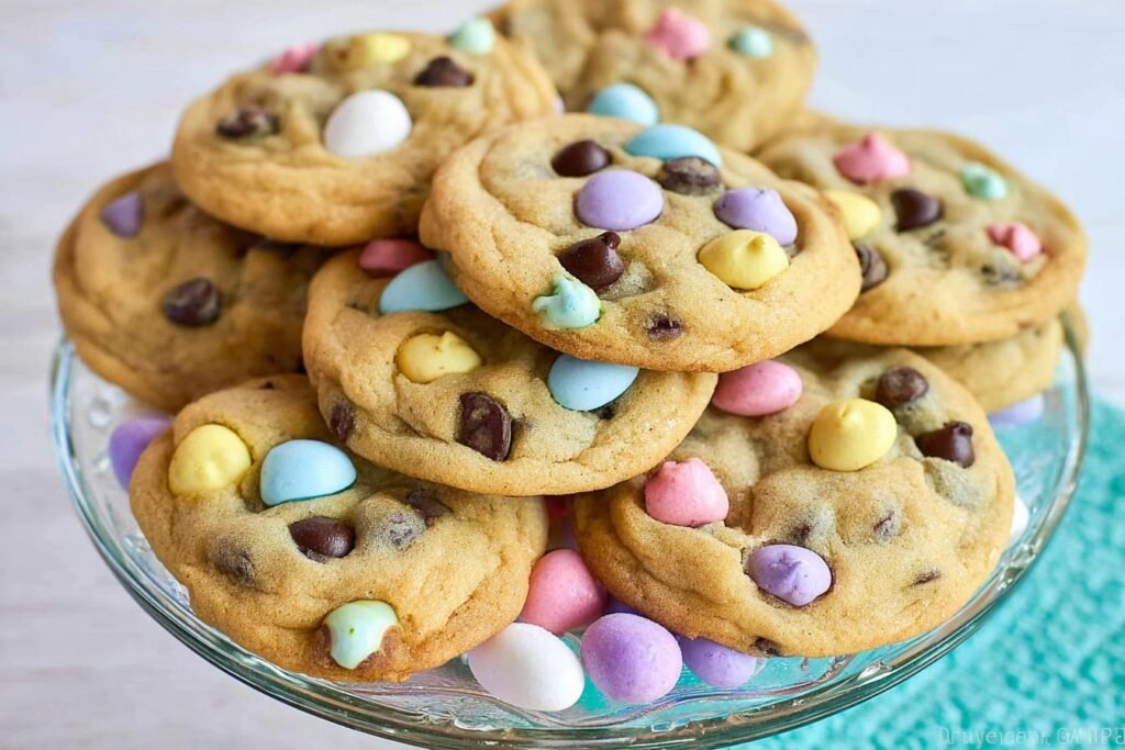 Easter Chocolate Chip Cookies