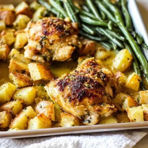 Garlic Butter Chicken Thighs