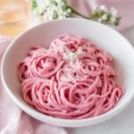 Healthy Vegan Pink Pasta