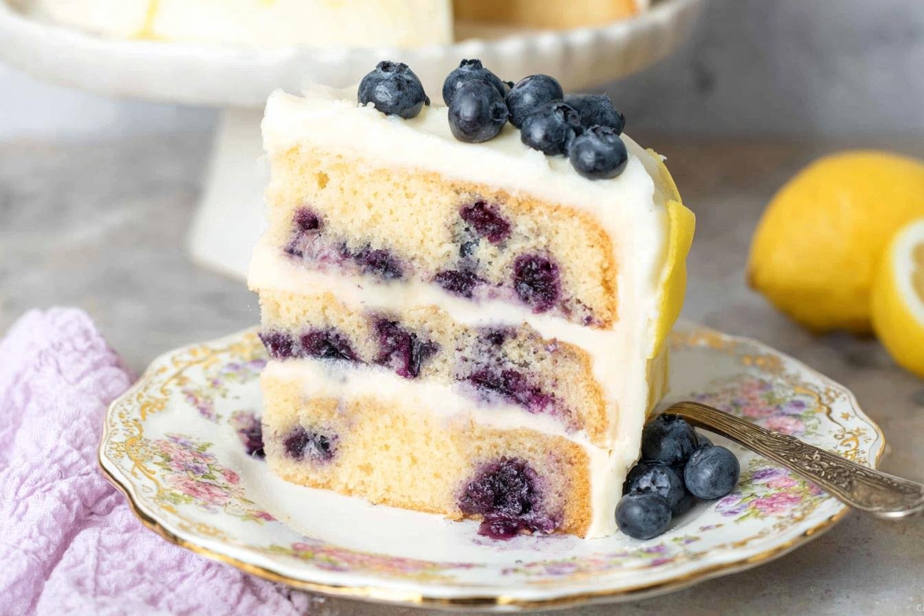 Lemon Blueberry Cake
