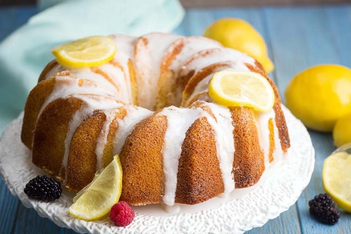 Lemon Buttermilk Pound Cake