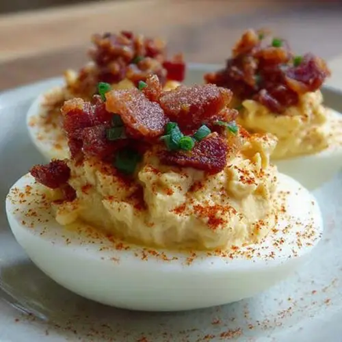 Million Dollar Bacon Deviled Eggs