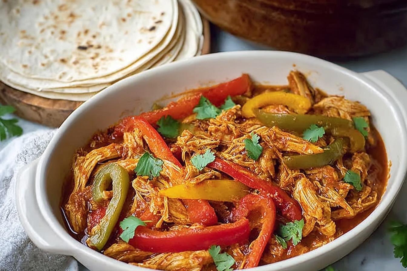 Mouthwatering Crockpot Chicken Fajitas