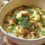 Rich Mediterranean Cauliflower Soup
