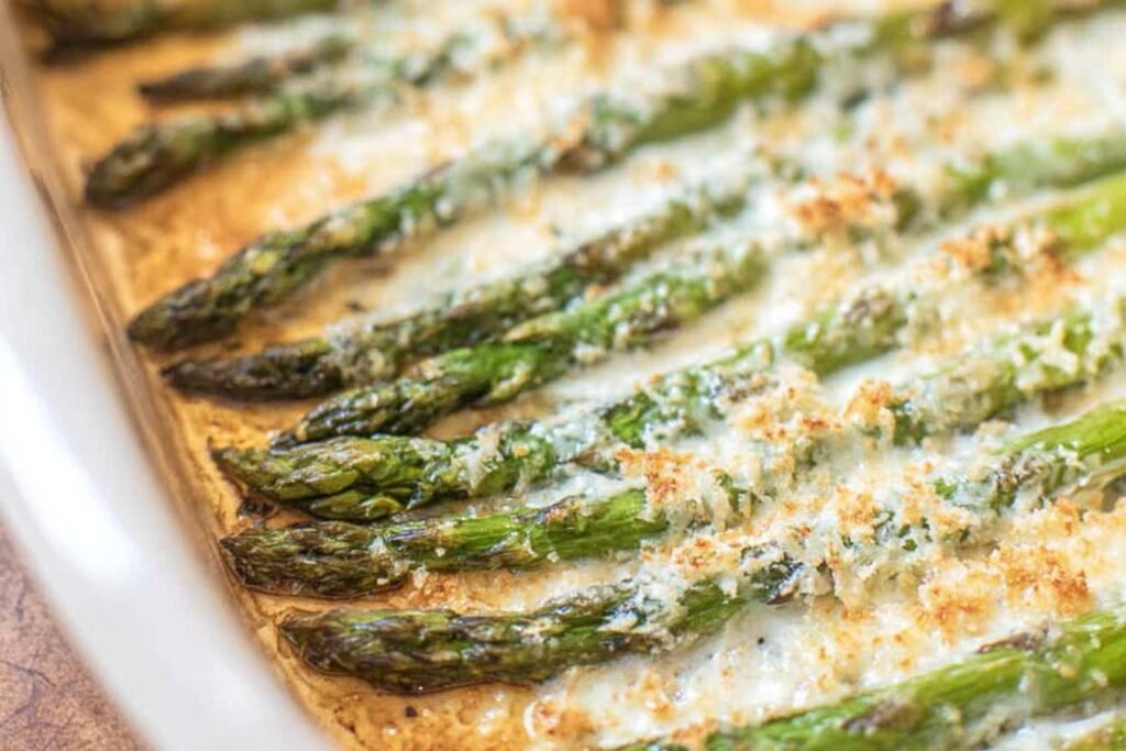 Roasted Asparagus with Parmesan