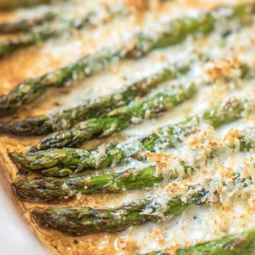 Roasted Asparagus with Parmesan