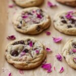Rose Chocolate Chip Cookies