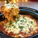 Simple Crockpot Lasagna