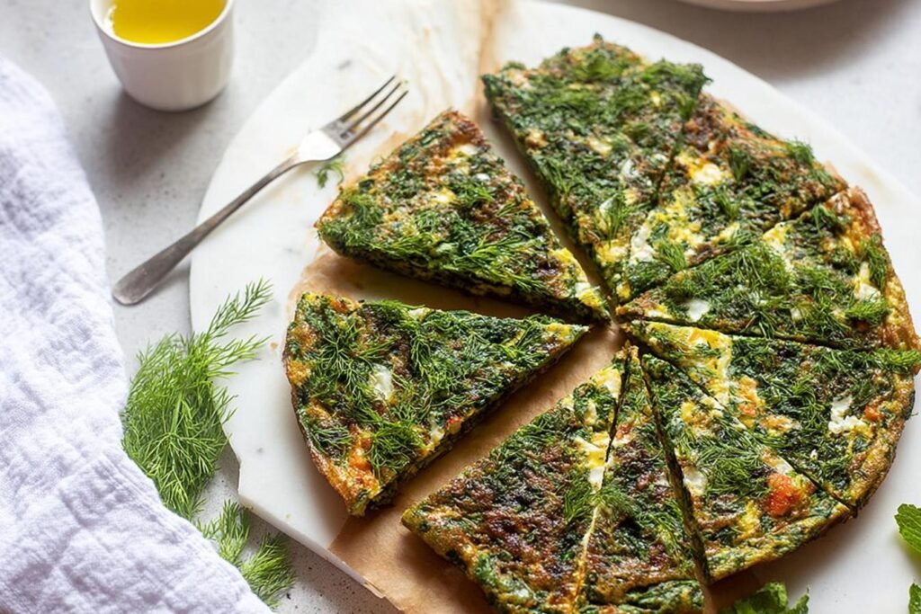 Spring Herb Egg Frittata