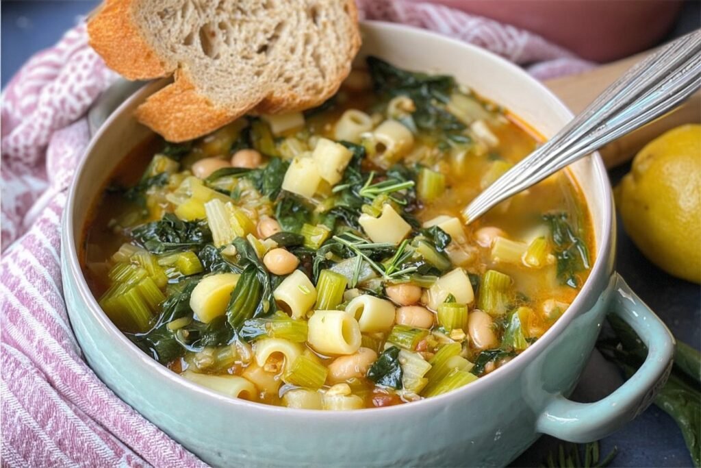 Spring Minestrone Soup