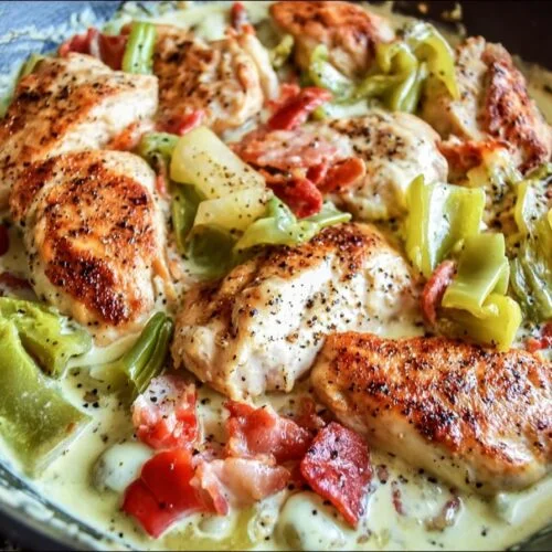 Spring Pepperoncini Chicken Skillet: Easy One-Pan Recipe