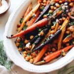 Spring Roasted Carrots and Chickpeas