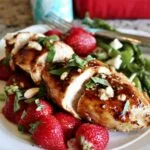 Strawberry Chicken Spring dinner