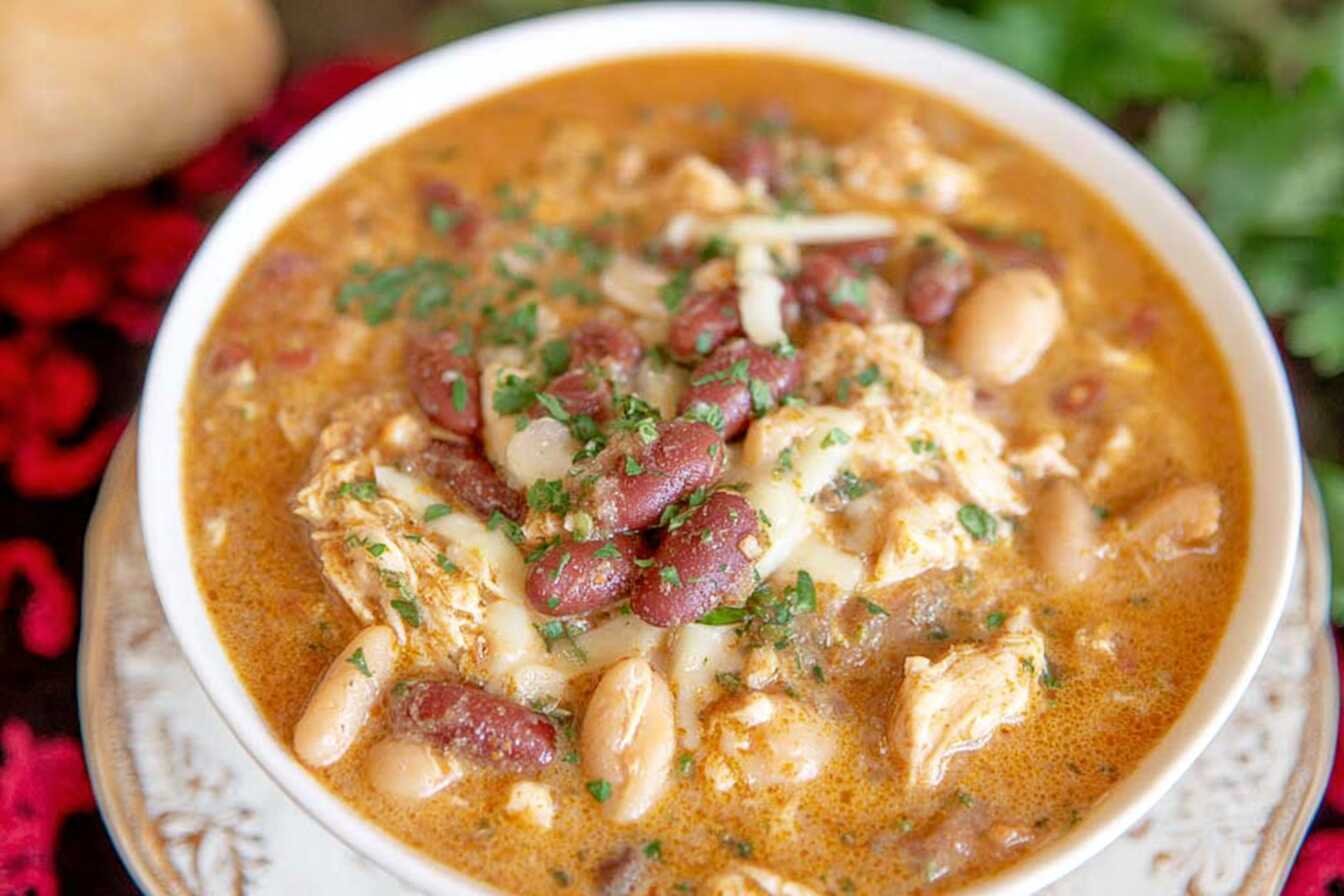 Cajun White Chicken Chili (1)