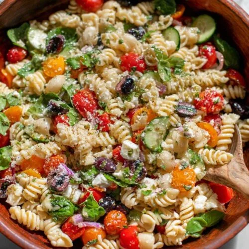 Italian Pasta Salad (Vegetarian) (3)