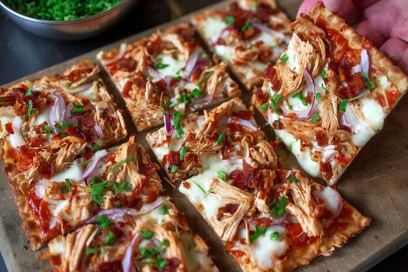 Rotisserie Chicken Flatbread (3)