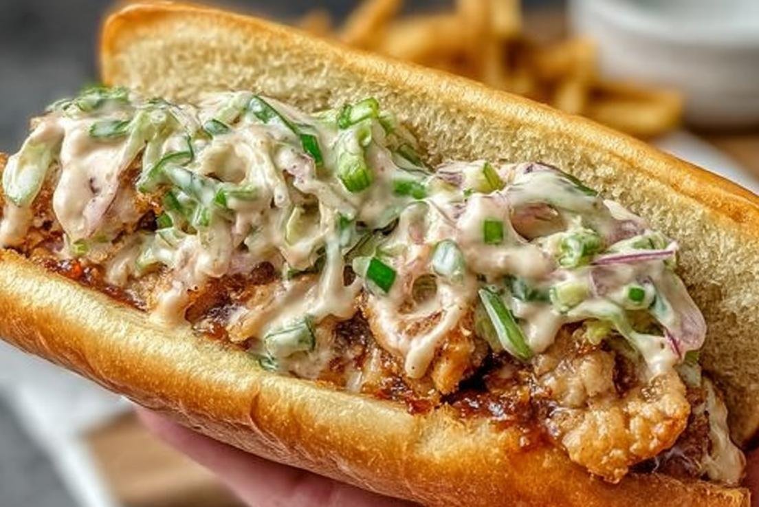 Alabama BBQ Chicken Chopped Sandwich Recipe
