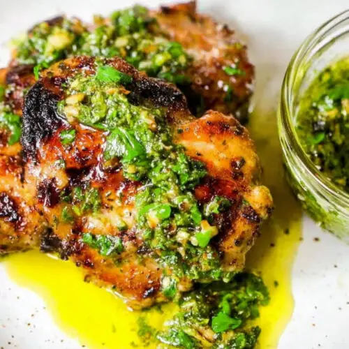 Chimichurri Chicken Thighs
