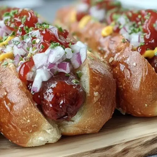 Flavorful Firecracker Hot Dogs Recipe Easy 4th of July Party Snack