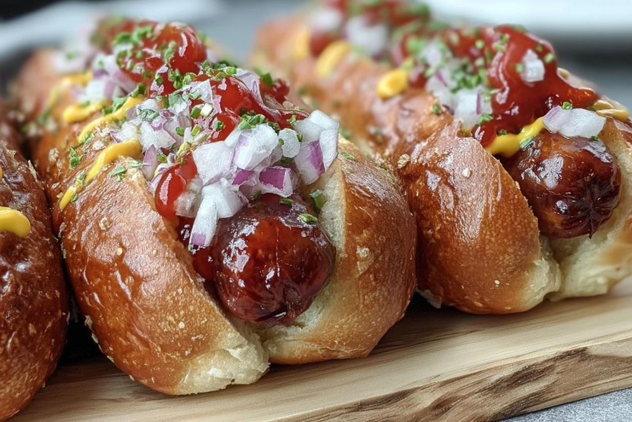 Flavorful Firecracker Hot Dogs Recipe Easy 4th of July Party Snack