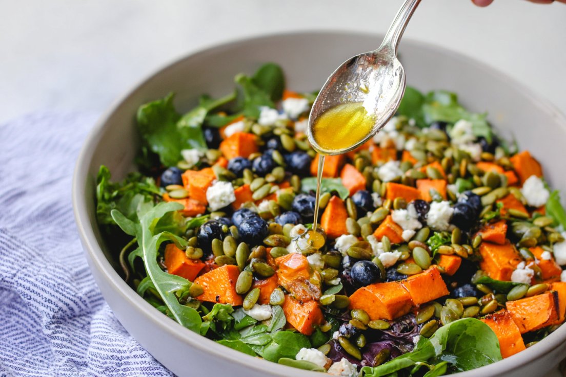 Honey Sweet Potato Summer Salad