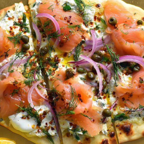 Smoked Salmon Pizza
