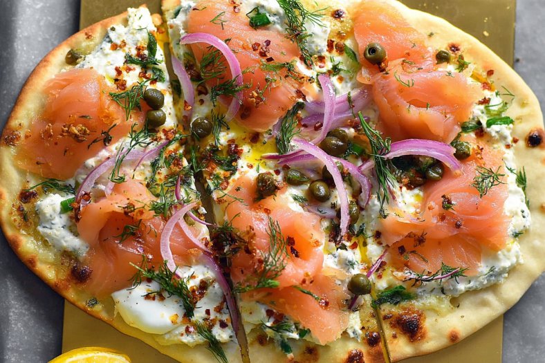 Smoked Salmon Pizza