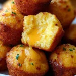 Southern-Style Honey Butter Cornbread Poppers