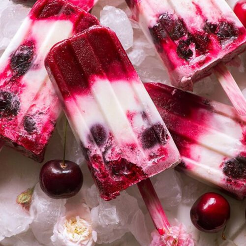 Cherry Vanilla Creamsicles
