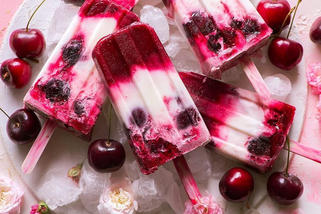 Cherry Vanilla Creamsicles