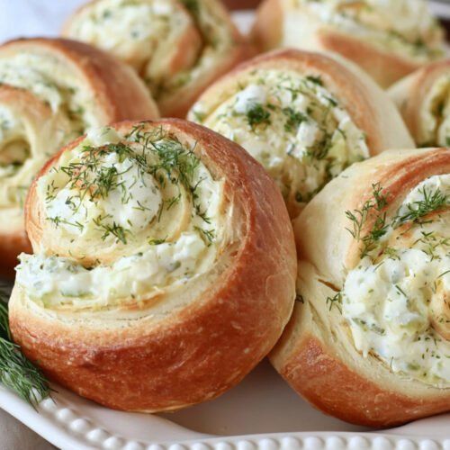 Creamy Pickle Roll Ups