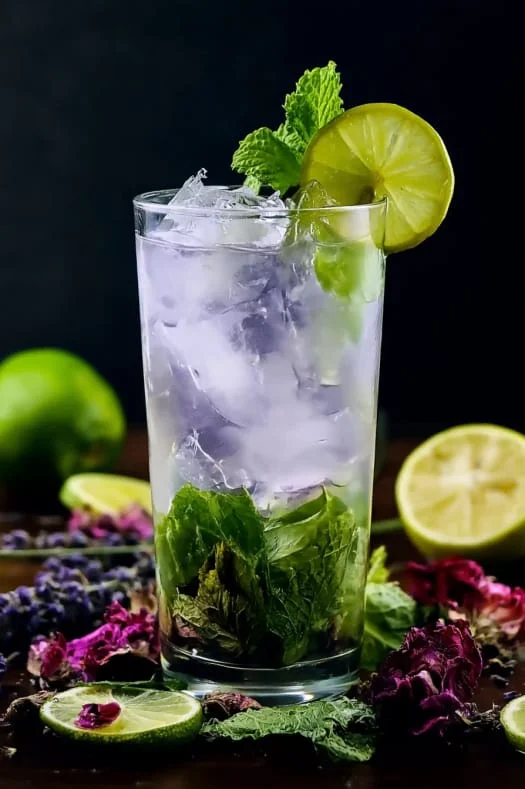 Lavender Mojito Mocktail