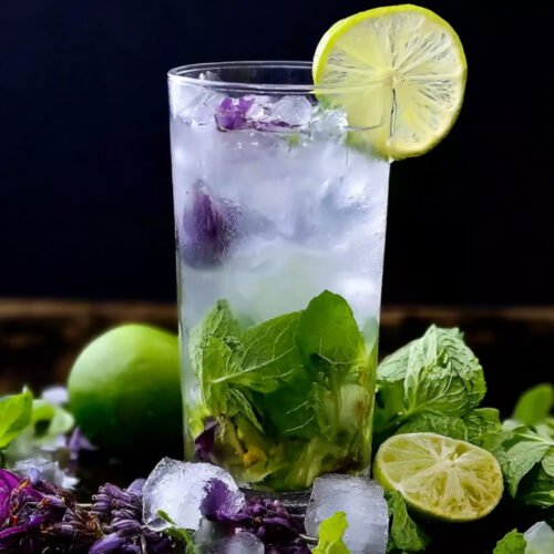 Lavender Mojito Mocktail