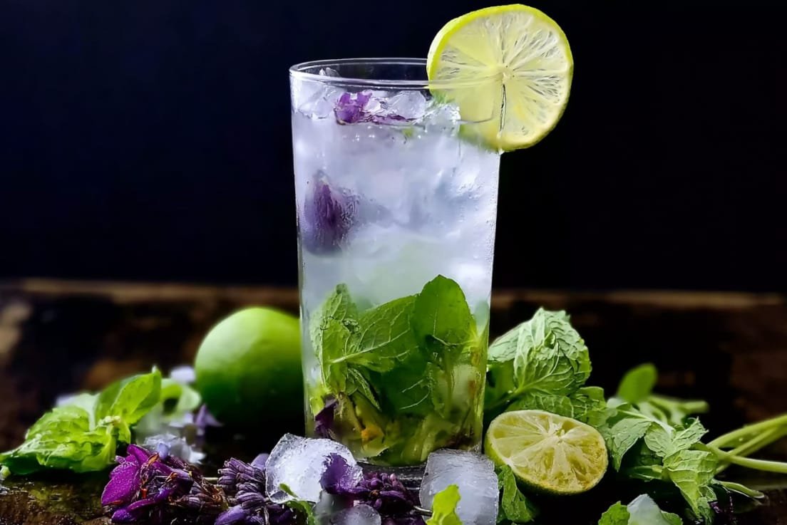 Lavender Mojito Mocktail
