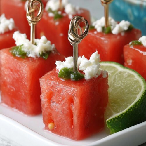 Margarita Watermelon Appetizers