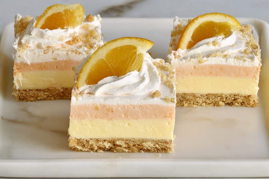 Orange Creamsicle Dream Bars