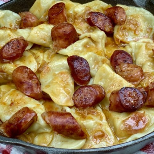 Pierogies and Kielbasa