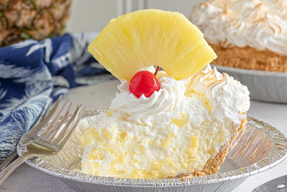 Pineapple Cream Cheese Pie