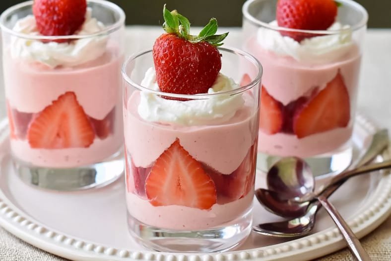 Strawberry Mousse