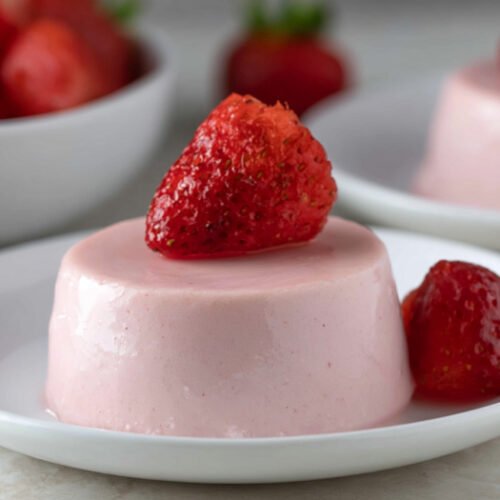 Strawberry Panna Cotta