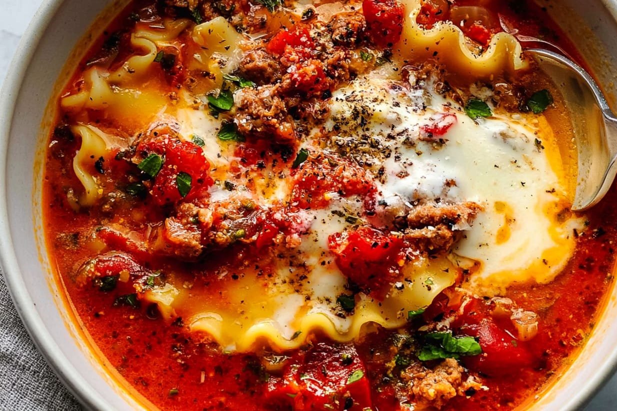 lasagna soup recipe