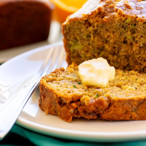 Best Classic Orange Zucchini Bread Loaf Recipe