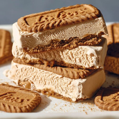 Biscoff Ice Cream Sandwiches