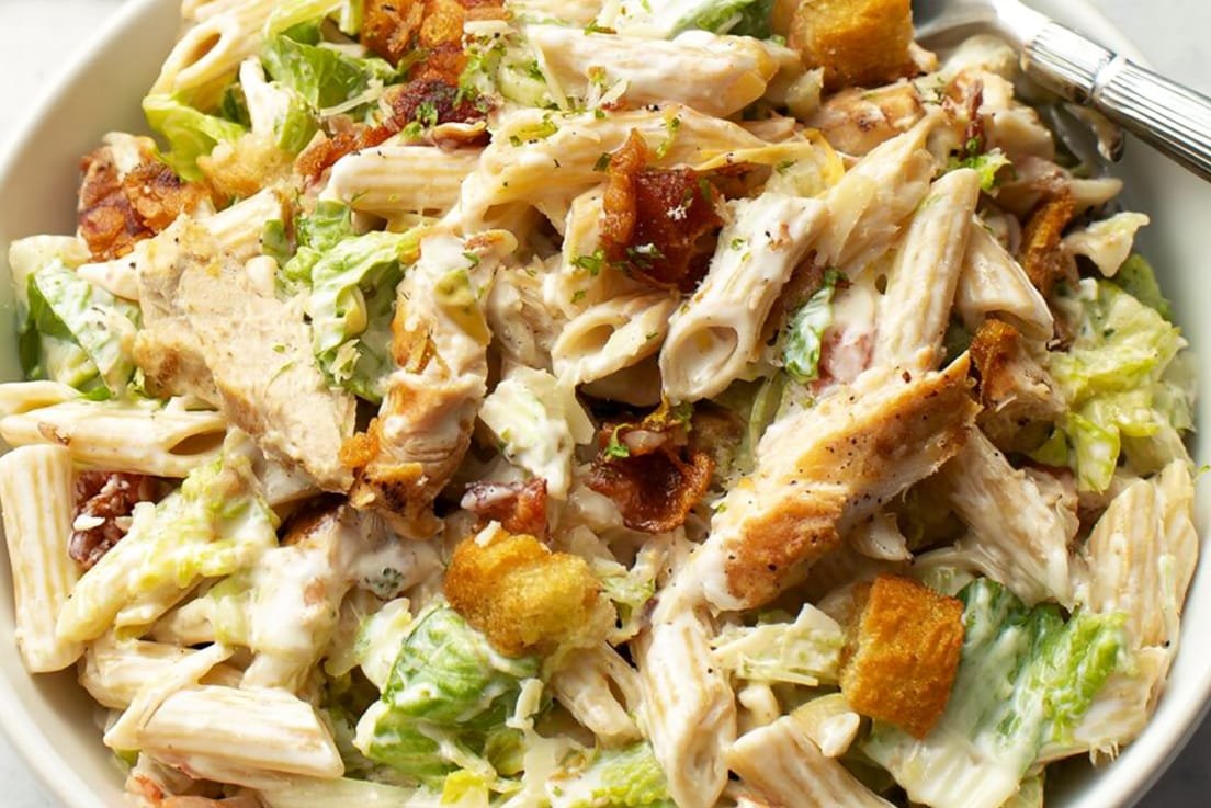 Chicken Caesar Pasta Salad