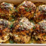 Oven Baked Chicken Thighs