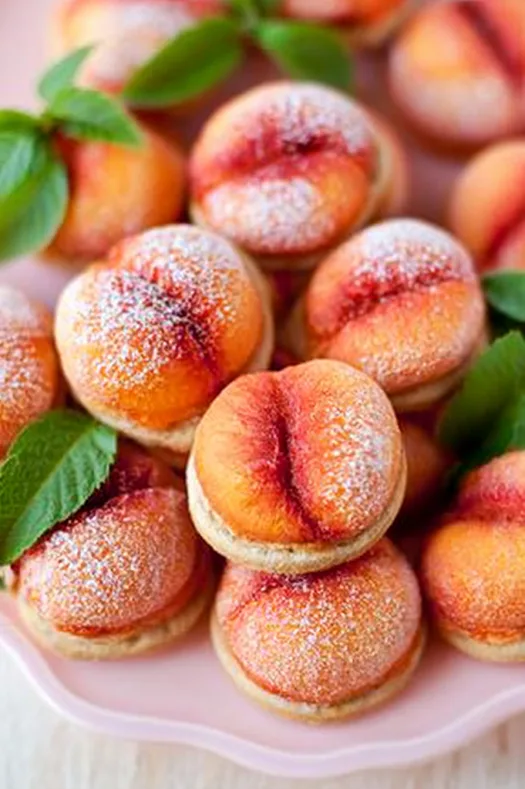 Peach Cookies {That Look Like a Real Peach!}