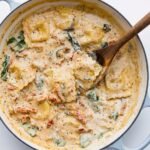 Creamy Tuscan Ravioli