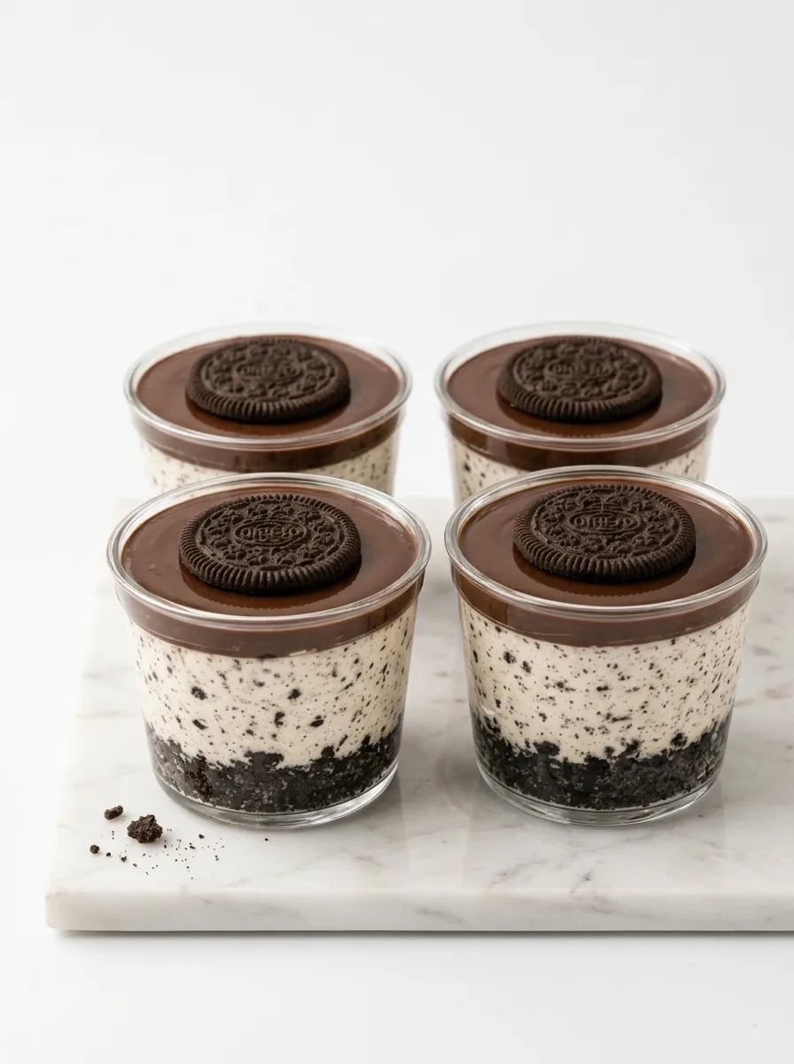 No-Bake Oreo Cheesecake Cups I