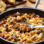 Ground Beef and Rice Skillet